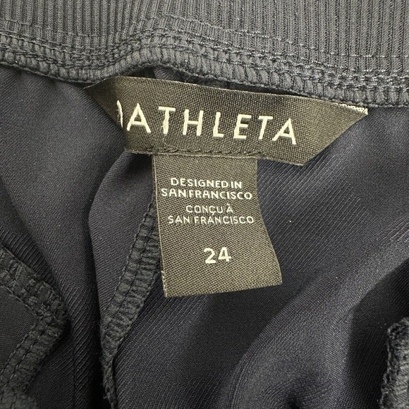 Athleta Brooklyn Ankle Camo Pants Women Plus Size 24 Blue Lightweight Pockets - Picture 9 of 14